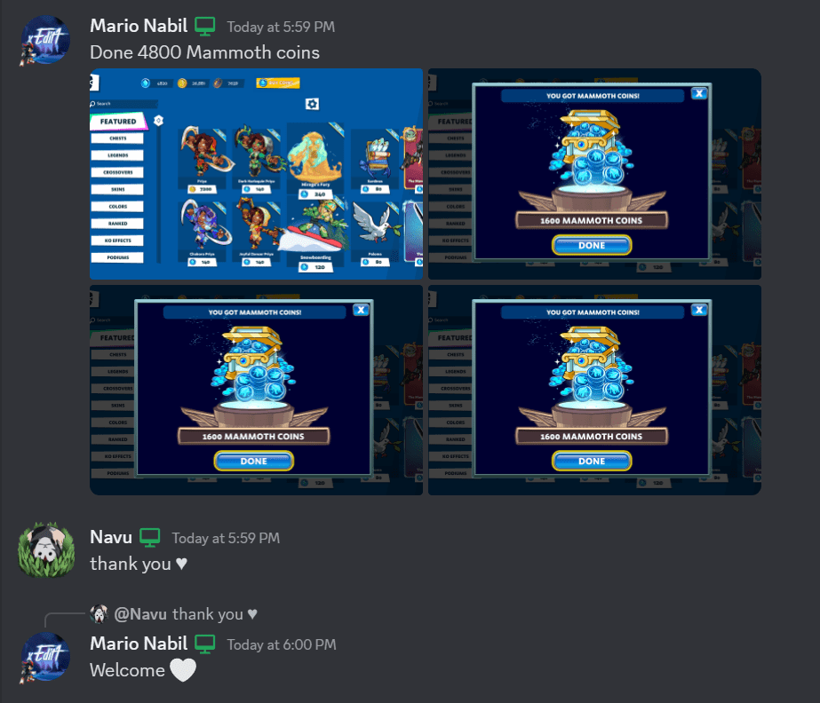 4800 ماموث كوين