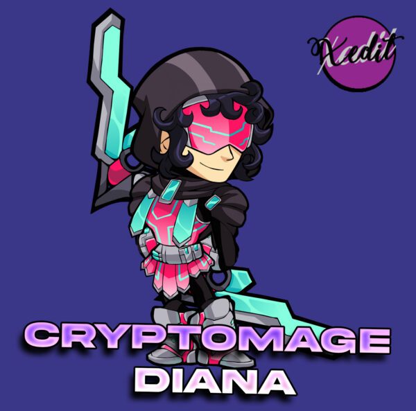 براولهالا سكن ديانا Cryptomage Diana Skin