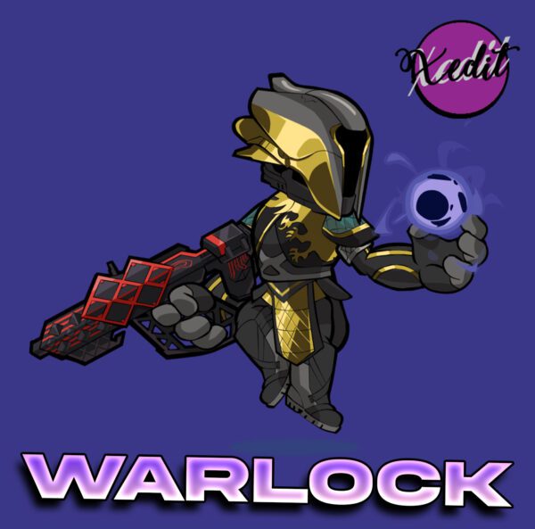 سكن Warlock لشخصيه Lordvraxx