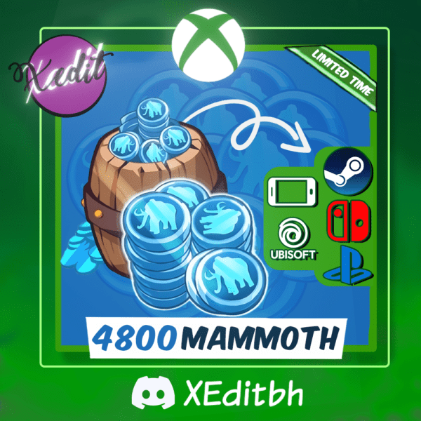ماموث كوين 4800 اكسبوكس (تواصل معنا قبل الشراء)